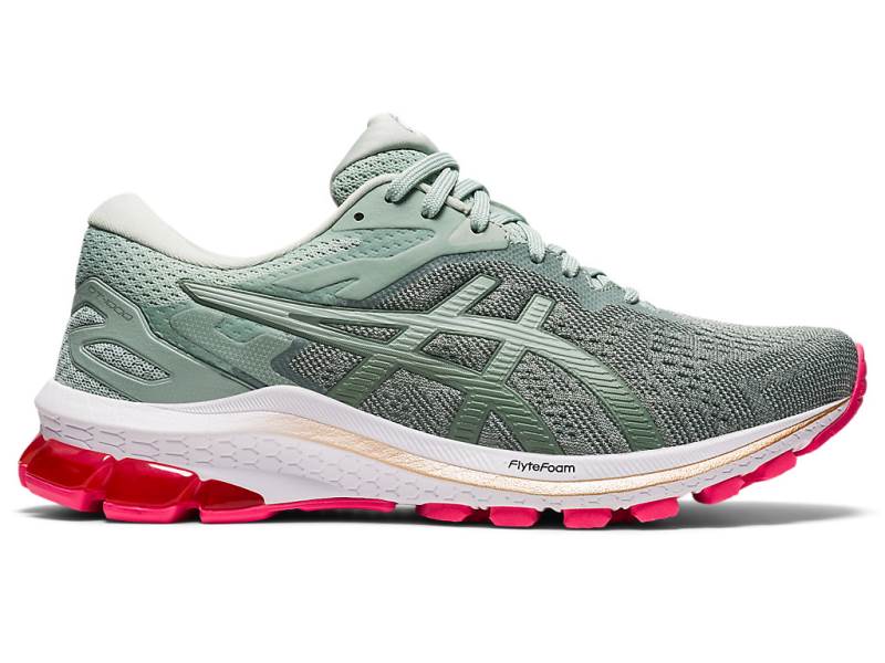 Dámské Běžecké Boty Asics GT-1000 Zelene 10732QKNV